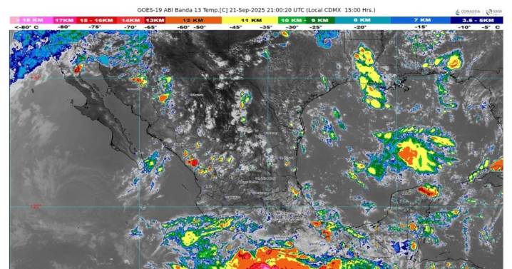 Se forma la tormenta tropical ‘Narda’ frente a Guerrero: Estos son los estados afectados
