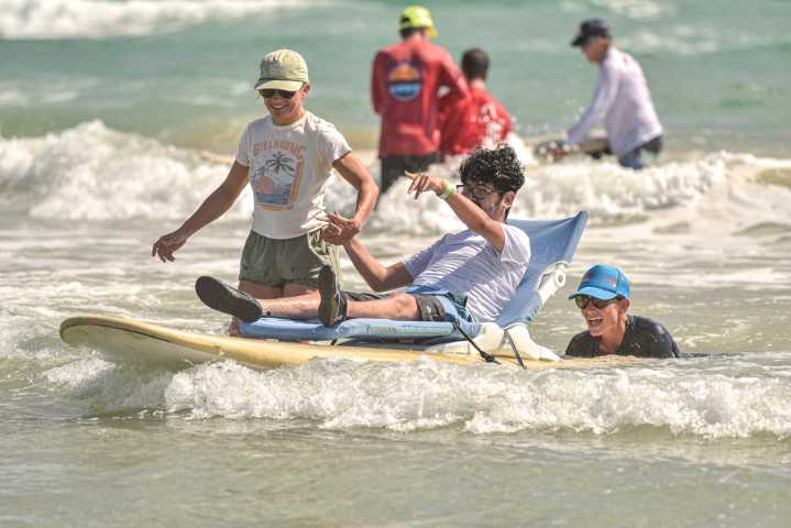 South Padre Island surf clinic makes the ocean accessible for all