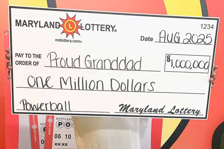 Granddad Wins $1M Lottery Prize After Buying Matching Tickets