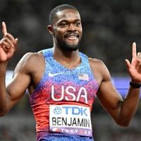 Benjamin defies Warholm and disqualification for world 400m hurdles title