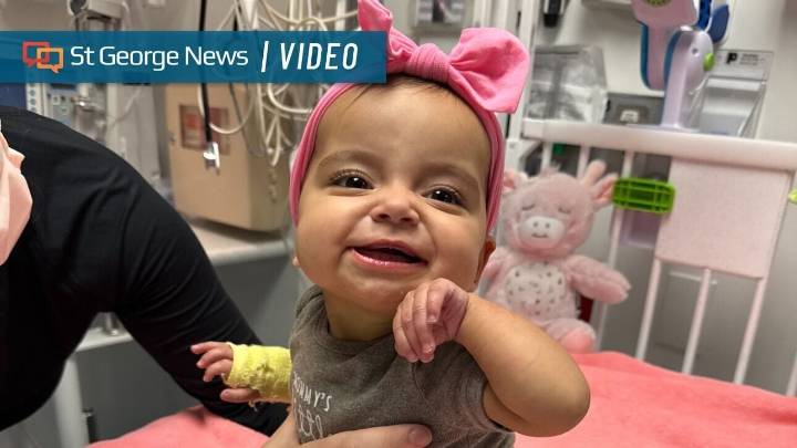 From pale yellow eyes to a gummy smile: St. George parents tell their daughter's liver transplant story