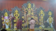 68 Years Of Celebration: Durga Puja In Bengali Style Lights Up West Delhi’s Kalibari Temple