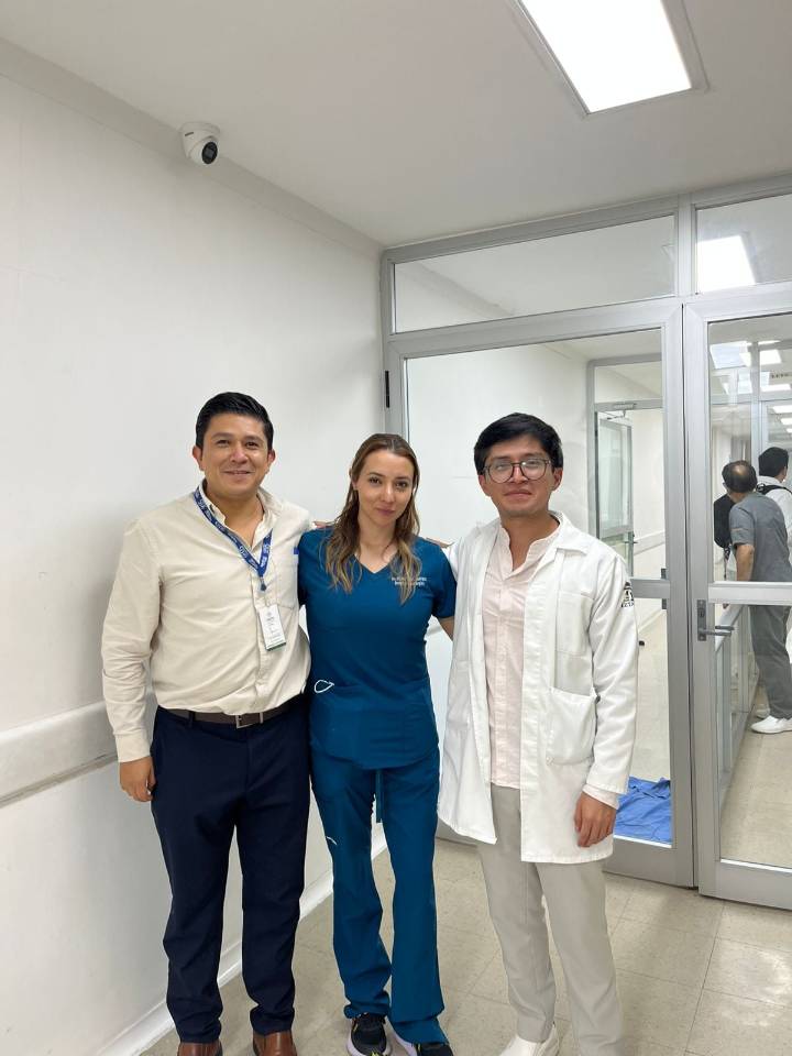 Personal médico del ISSSTE Hidalgo retira con éxito tumor ovárico a derechohabiente  
