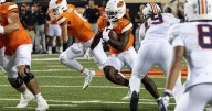 OSU's Kalib Hicks finds Bedlam transfer working fine as running back finds early footing