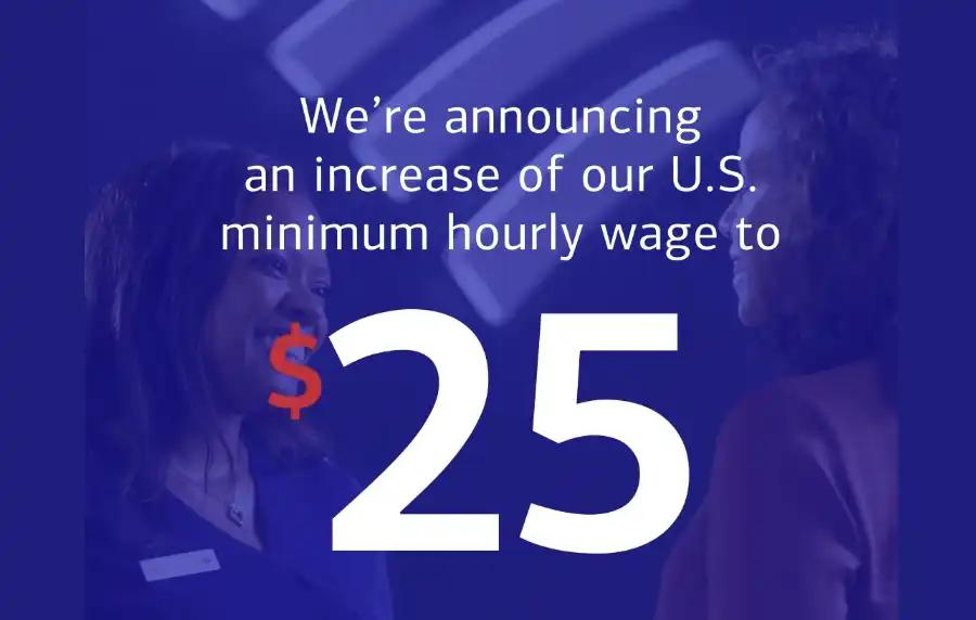BofA Raises U.S. Minimum Hourly Wage to $25, Increasing Starting Salary to More Than $50K
