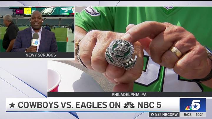 Eagles fans harass Dallas sports reporter before Cowboys game