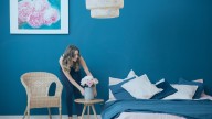 Double trick makes your room look instantly larger - and Lowes shoppers have it at their fingertips