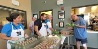 Walmart associates volunteer at Feed My Sheep during Hunger Action Month