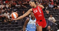A'ja Wilson has 31 and 11 rebounds, Aces beat Sky 80-66 for 14th consecutive win