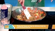 Junior Chef gives pro tips for restaurant quality fried rice