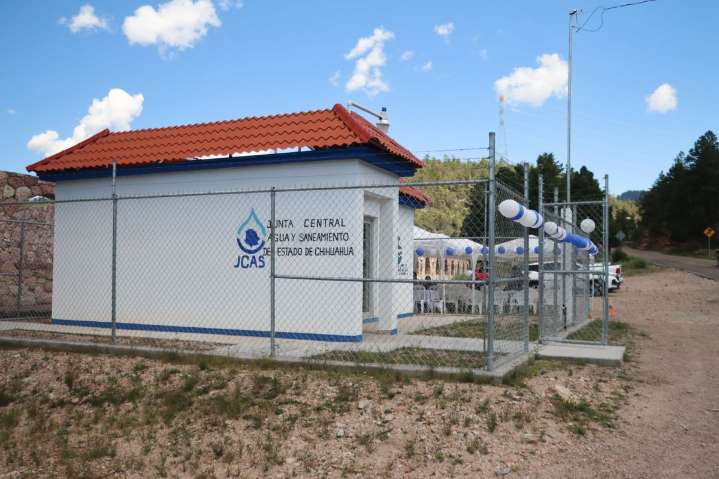 Entrega JCAS Planta de Ósmosis en la comunidad Las Estrellas, Ocampo