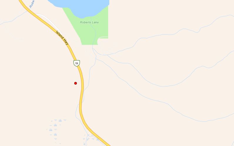 Wildfire discovered near Campbell River Saturday afternoon