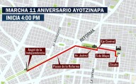 Marcha por Ayotzinapa viernes 26 de septiembre: Horario, ruta y vialidades afectadas en CDMX
