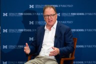 Ford School hosts AEI President Robert Doar to speak about center