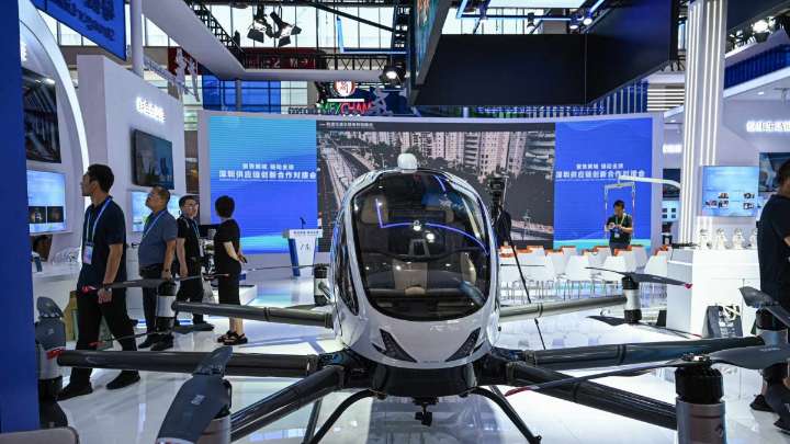 ¿Aerotaxis en Chile? Empresa china pide licencia para probar dron de transporte de pasajeros en Chile