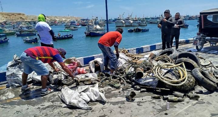 Piura: Más de diez toneladas de residuos fueron retirados del mar