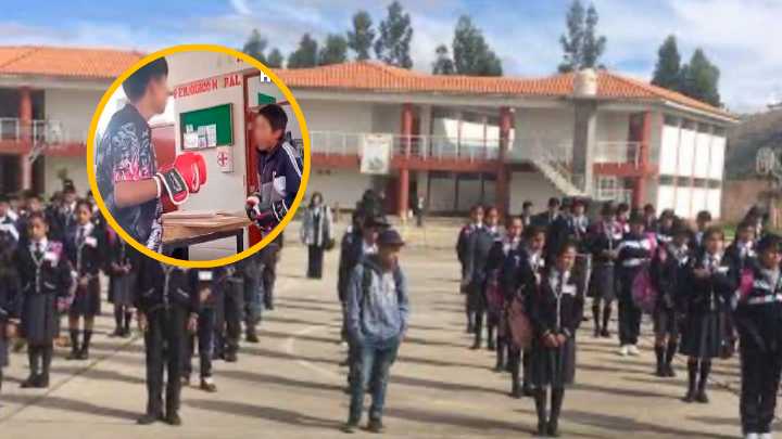 Junín: Acusan a profesor de organizar peleas de box entre escolares (VIDEO)