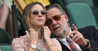 Russell Crowe Shows Off Slim Figure as He Makes Rare Red Carpet Appearance With Girlfriend Britney Theriot