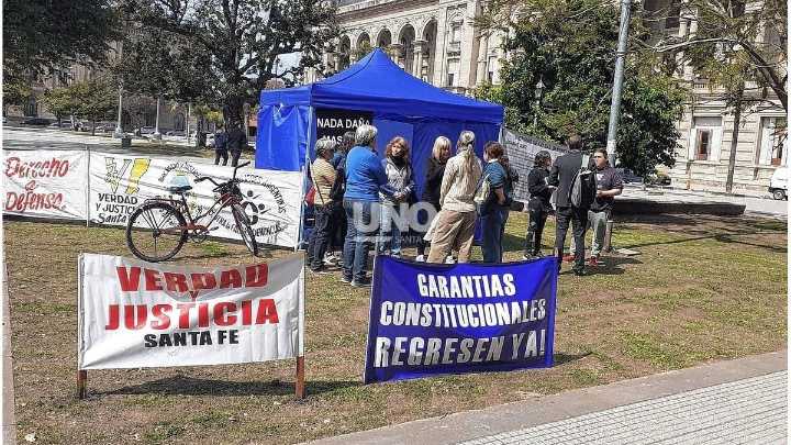 Manifestación en el Día contra las Falsas Denuncias: "Esto destruye familias completas y lastima a niños"