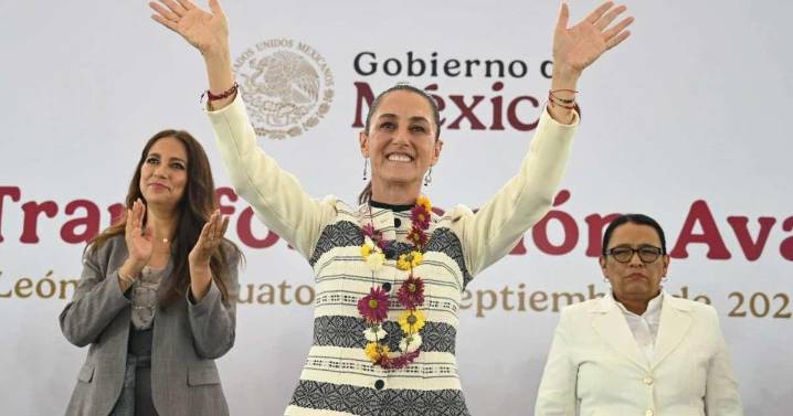 Sheinbaum inicia en Guanajuato gira nacional de rendición de cuentas