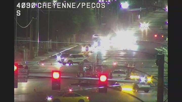 Police investigate deadly crash in North Las Vegas