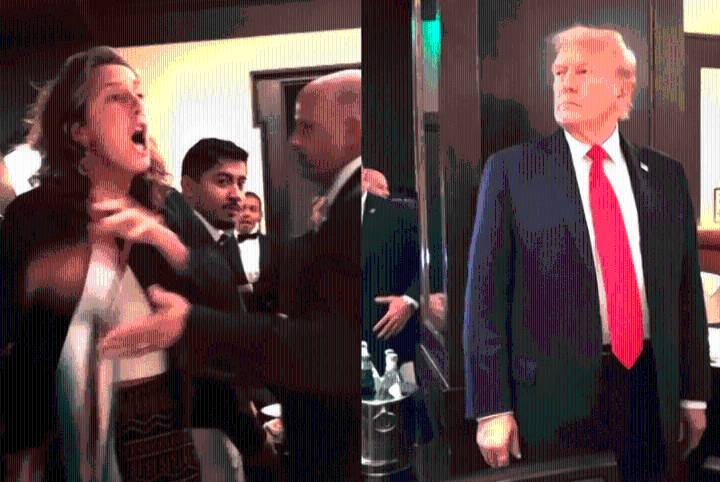 Protestas contra el presidente de EEUU en un restaurante: “¡Trump es el Hitler de nuestro tiempo!”