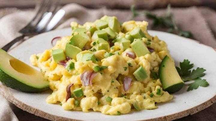Con esta receta preparás huevos revueltos cremosos y llenos de proteína, y además los podés variar con palta, queso, tomate, panceta o leche