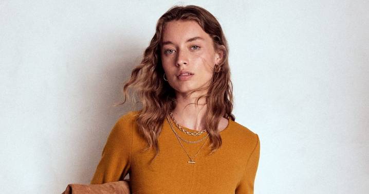 Boden 'simple yet very flattering' autumn dress that 'skims' lumps and bumps slashed by 15%