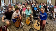 BYU’s Bachmeier Brothers Bring Music And Joy To Senior Living Home