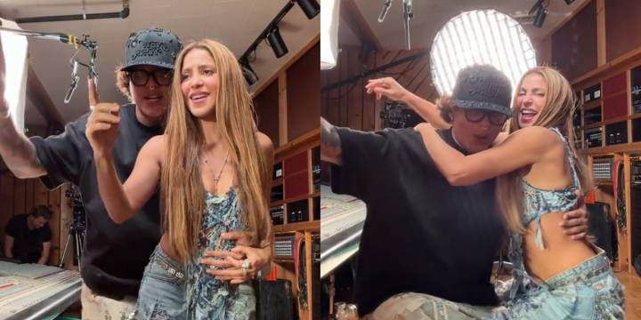 Shakira y Beéle sorprenden con video en el estudio y avivan rumores de colaboración: “Al ritmo del carnaval”