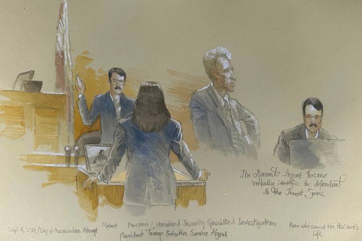 El acusado de intentar matar a Trump abre su juicio con referencias a Hitler, Putin e Israel