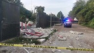 Santiago Tulantepec: aparente explosión en cajero automático de San Francisco Huatengo