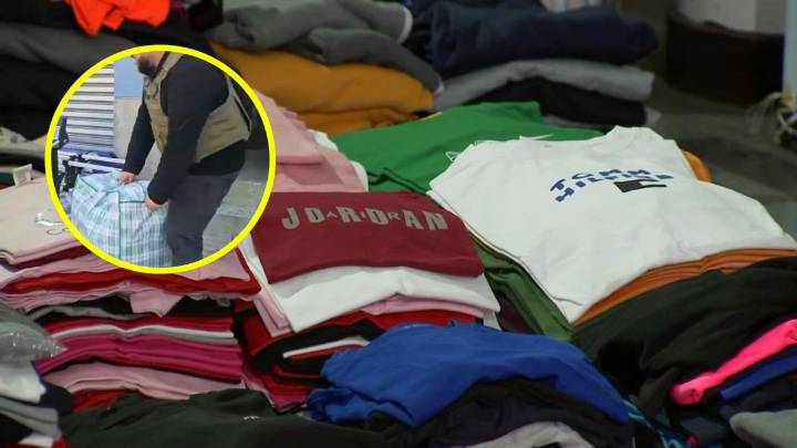 Incautan más de 5 mil prendas falsificadas en el barrio Meiggs: Avalúo alcanza los $40 millones