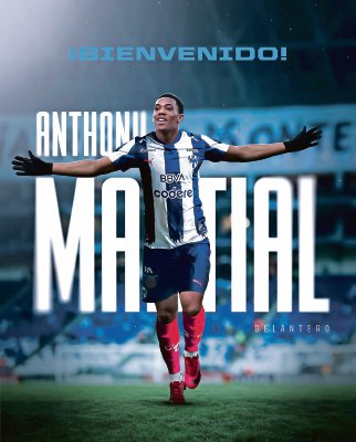 Martial llega a los Rayados