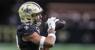 Saints rookie Jonas Sanker shows off his playmaking ability in Saints loss to the Bills