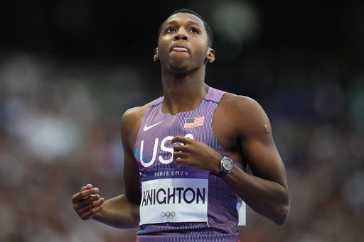 Olympic sprinter Erriyon Knighton gets 4-year ban for positive test for anabolic steroid