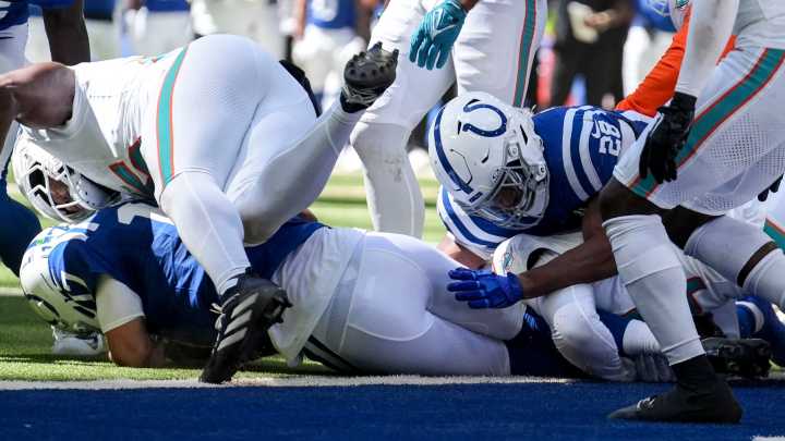 Daniel Jones describes Bradley Chubb hit on touchdown run to Pat McAfee
