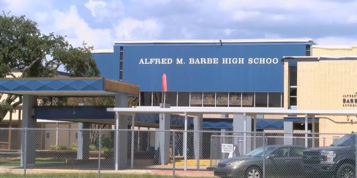 Precautionary lockdown at Barbe High School