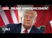LIVE: Trump makes an announcement at the White House