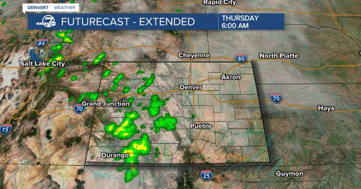 Denver weather: Warm days, afternoon storms, and a cooler end to the week
