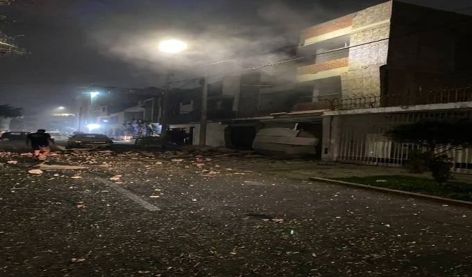 Terror en Trujillo: explosión afecta varias viviendas en la urbanización Las Quintanas