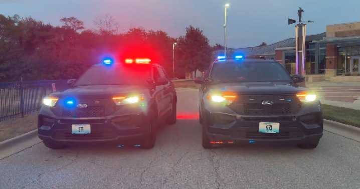 Kansas City, Missouri, police hope always-on blue lights on patrol cars increase visibility