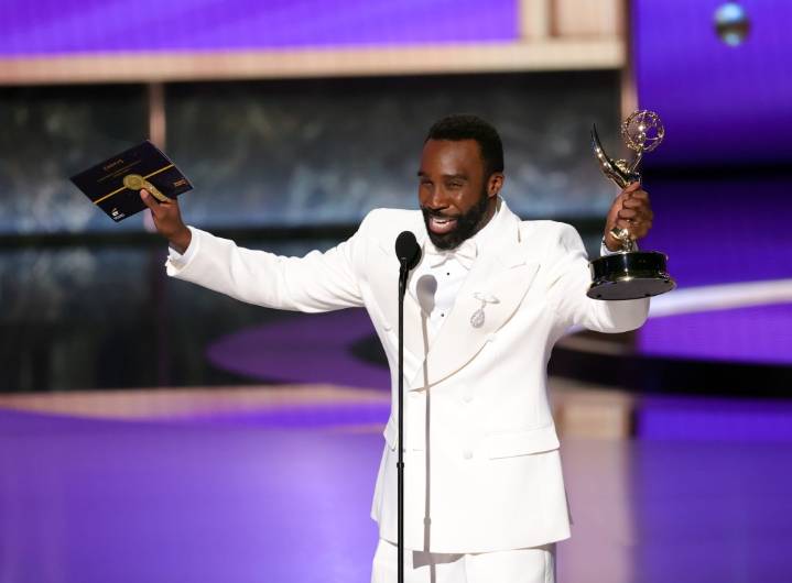 Tramell Tillman Makes History With Emmy Supporting Actor Drama Win