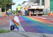 Rainbows, street art still standing in some Florida cities, despite governor’s deadline