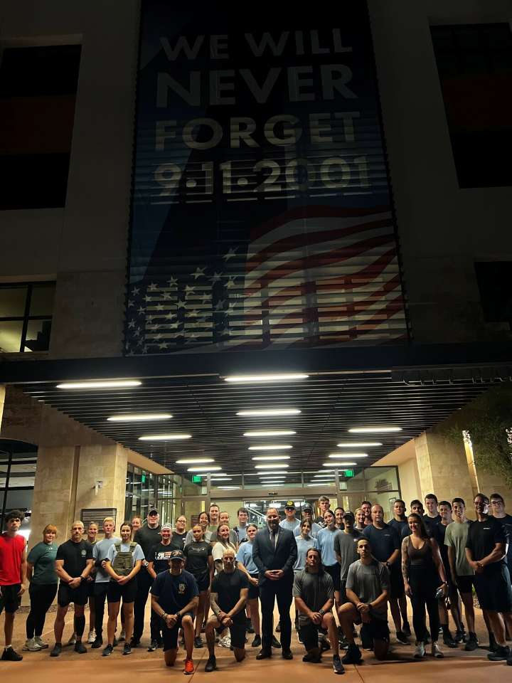 Suprise police, community remember 9/11