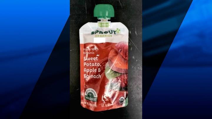 RIDOH notifies consumers of Sprout Organics pouch recall