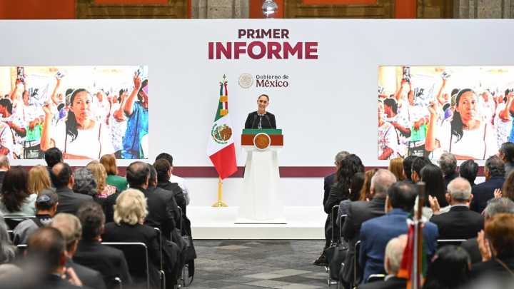 Respalda gobernadora del Edomex a presidenta de México en Primer Informe de Gobierno