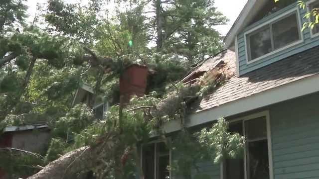 Homes in Barrington heavily damaged in weekend storms