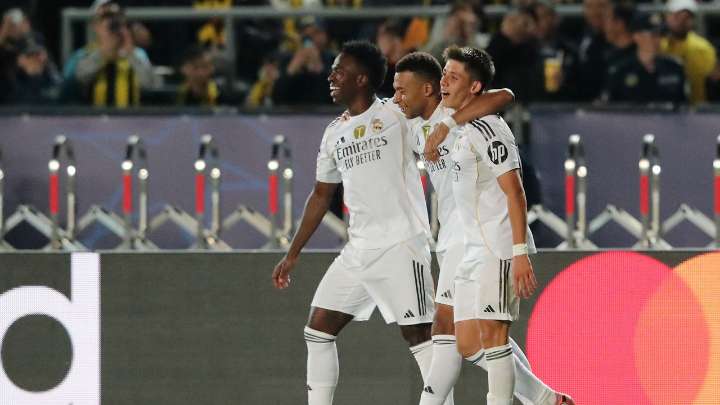 Un letal Kylian Mbappé comanda la goleada del Real Madrid en Almaty (0