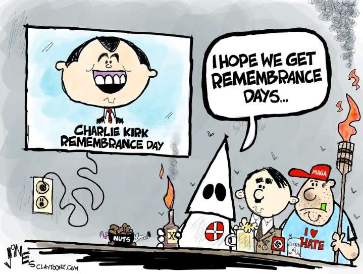 Cartoon: Hater Remembrance Day